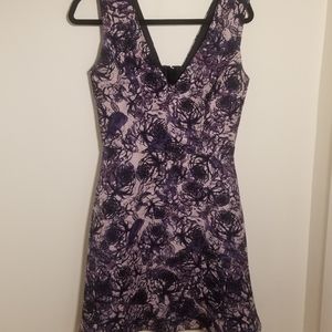 RW floral fit and flare dress